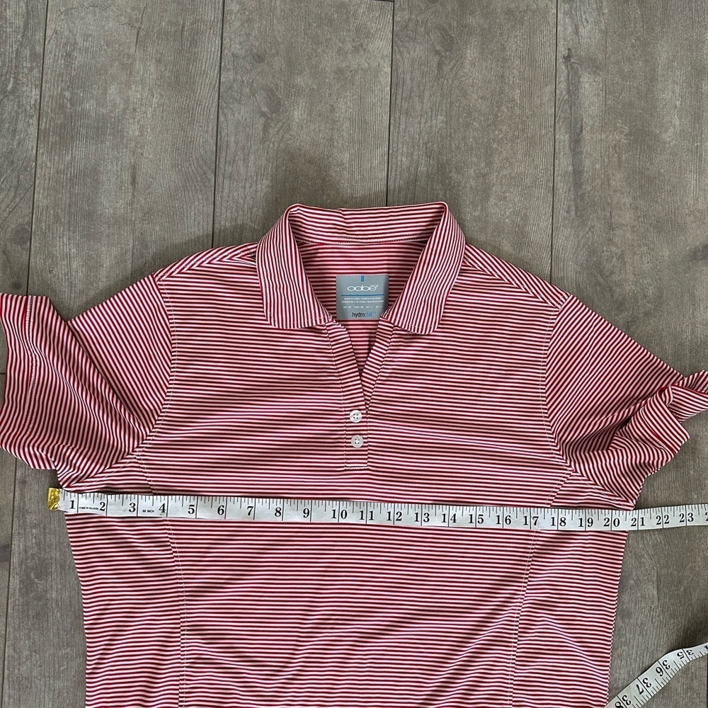 OOBE Hydrochill Short Sleeve Polo Shirt Women’s size medium Golf athletic tennis - Picture 5 of 15